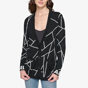 Karl Lagerfeld Abstract Sweater NWT
